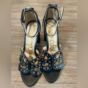 Sam Edelman Black Studded Heels